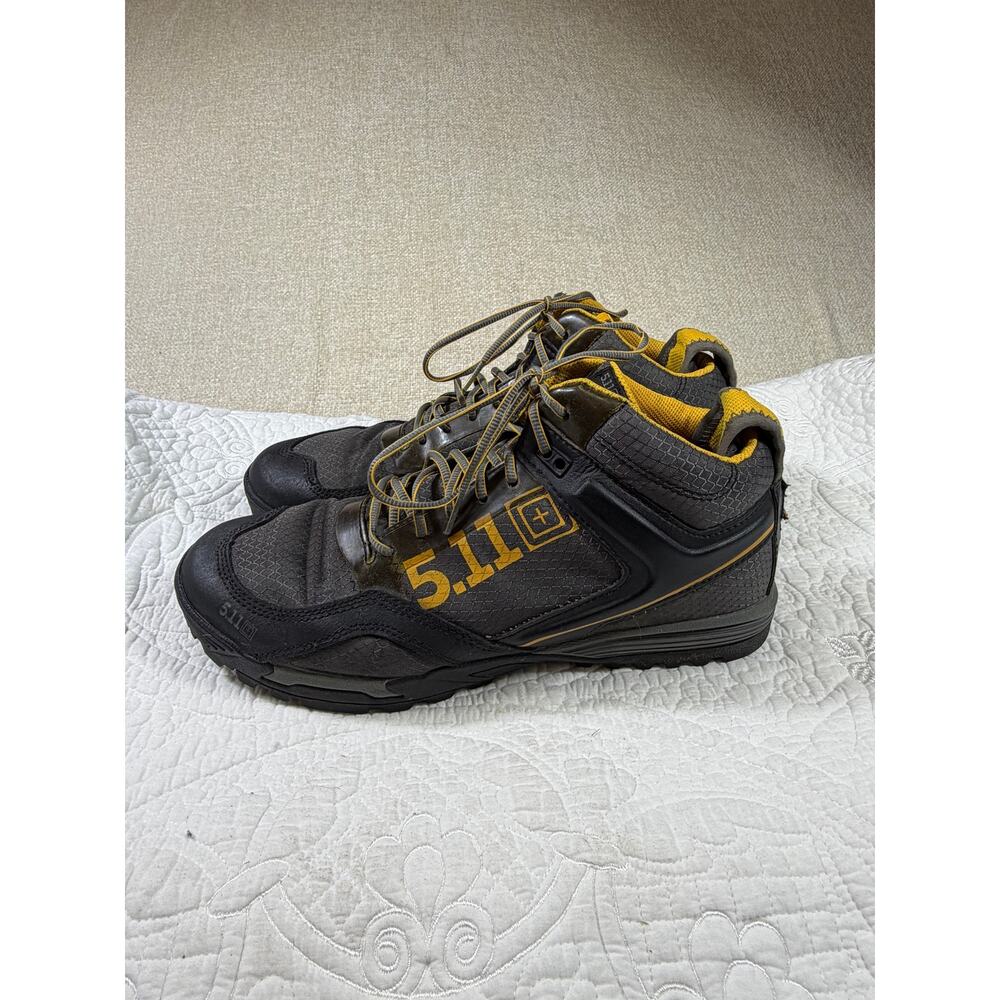 5.11 Tactical Men's Gray 12 Range Master High Top Tactical Outdoor Hiking Shoes - Picture 10 of 11